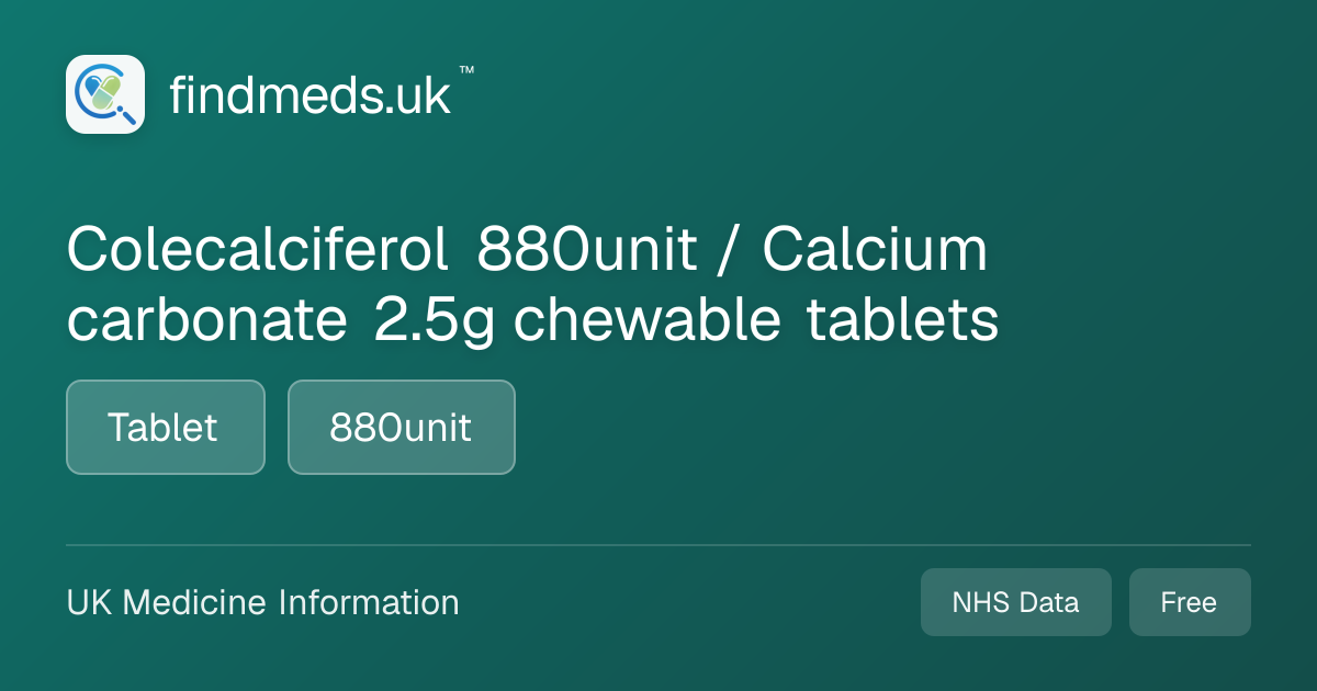 colecalciferol-880unit-calcium-carbonate-2-5g-chewable-tablets